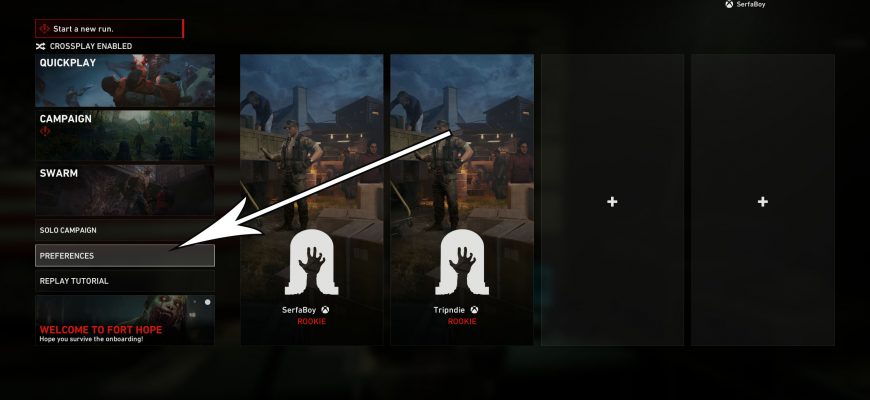 Как закрыть лобби в Back 4 Blood?